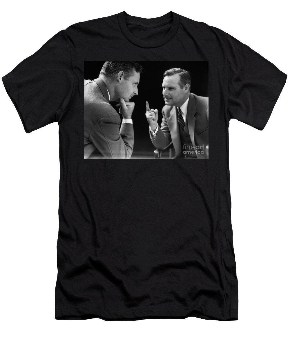 Man Arguing with Himself C1930s H Armstrong Robertsclassicstock T-Shirt