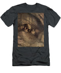 Man Finding Pirate Treasure Inside a Dark Cave Aw2 Historic Illustrations T-Shirt