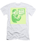 Man Holding Up Framed Diploma Csa Images T-Shirt
