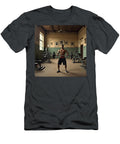 Man Lifting Weights in Gym Mehmed Franky T-Shirt