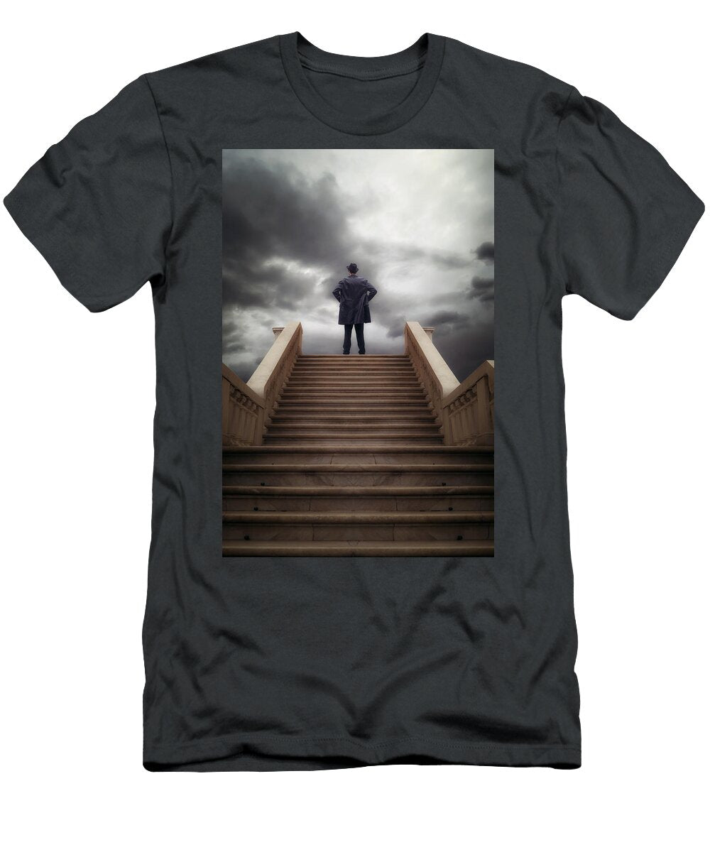 Man on Stairs Joana Kruse T-Shirt