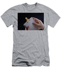 Man Shape Cut Out of Paper in Notebbok Turgay Koca T-Shirt