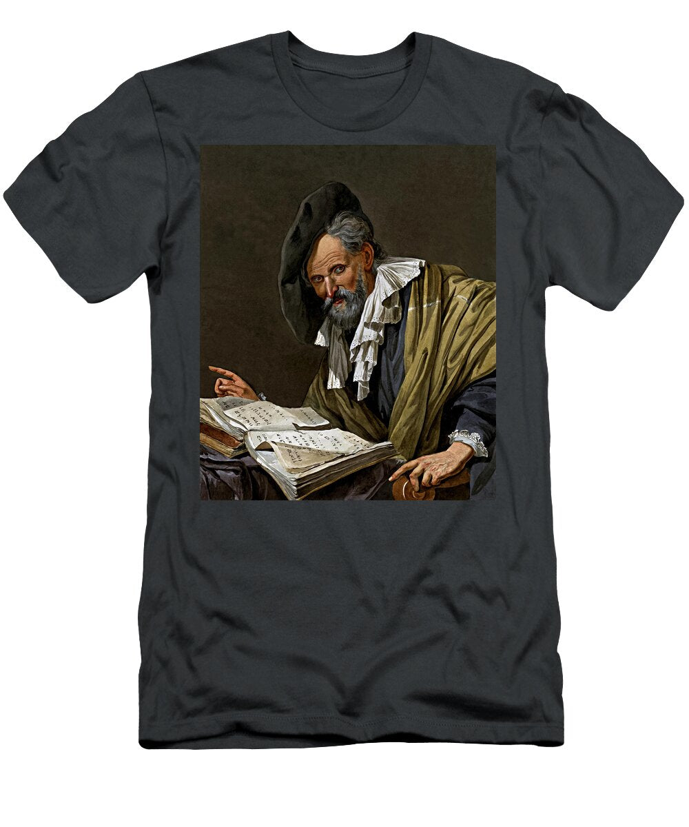Man with a Beret and a Book Joe Halinar T-Shirt