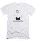 Man with Sleeves Rolled Up Csa Images T-Shirt