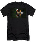 Mandarin Duck Male Swimming on Water in the Beijing Area Staffan Widstrand Wild Wonders of China Natureplcom T-Shirt