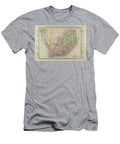 Map of South Africa 1900 F1 Historic Illustrations T-Shirt
