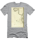 Map Showing Location of Brobdingnag From First Edition of Travels Into Several Remote Nations of the World Better Know As Gullivers Travels By Jonathan Swift English School T-Shirt