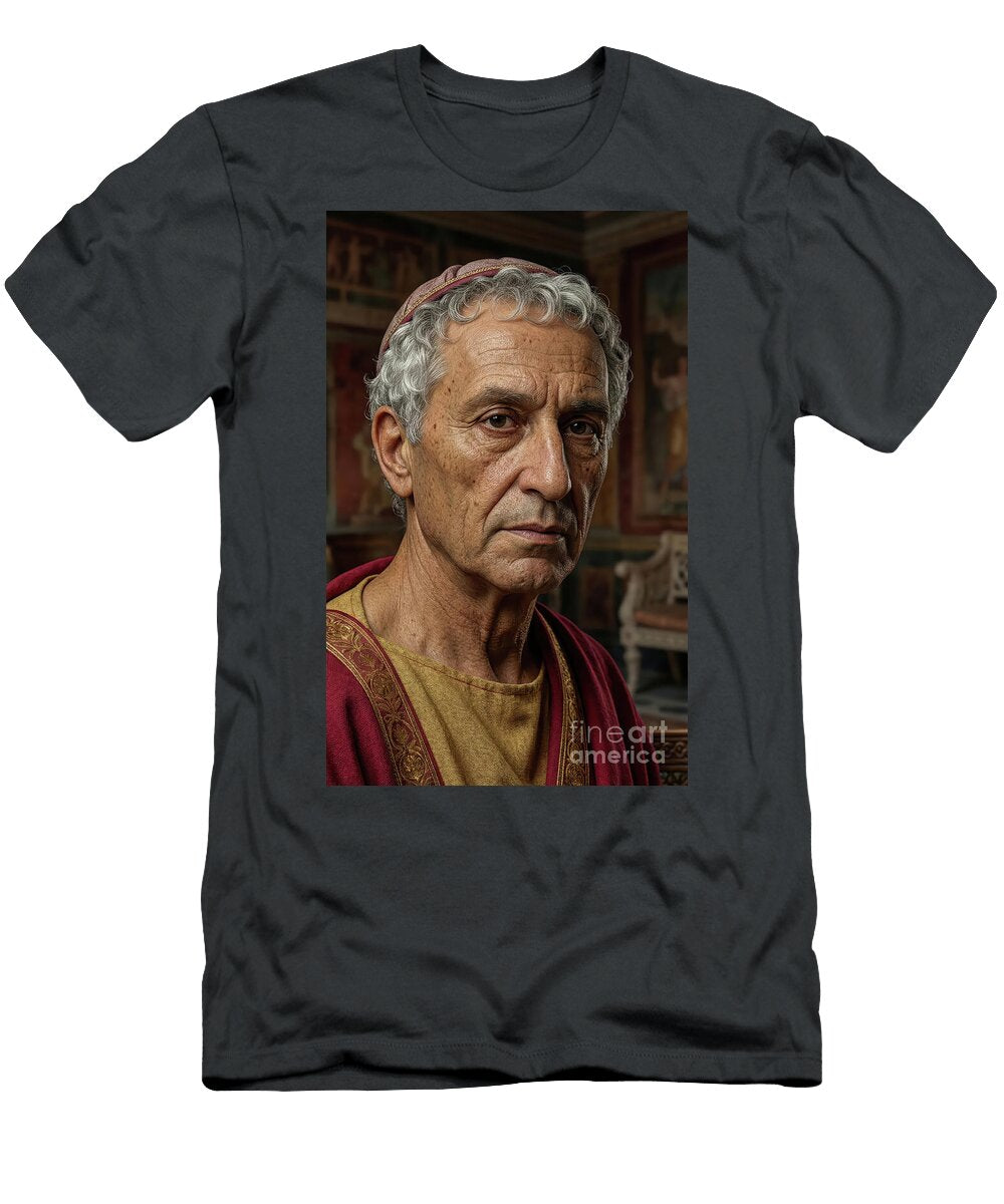 Marcus Manilius Marco Manilio Roman Poet and Astrologer Gianpiero Lauretta T-Shirt