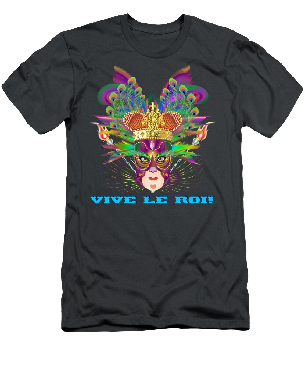 Mardi Gras Party King 10 All Products Bill Campitelle T-Shirt