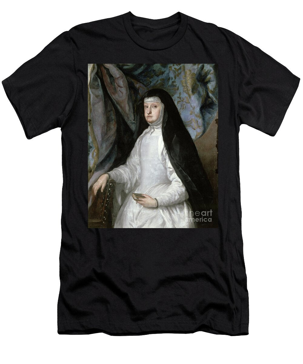 Mariana of Austria Queen of Spain Claudio Coello T-Shirt