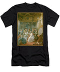 Marie Antoinette of Habsburg Lorraine 1754 1793 Queen of France Being Painted in Her Room in 1777 Gouache Jean Baptiste Andre Gautier Dagoty T-Shirt