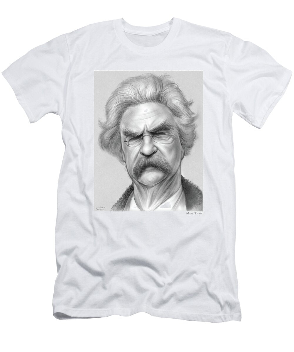 Mark Twain Pencil Greg Joens T-Shirt