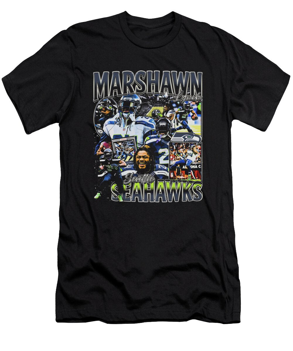 Marshawn Lynch Vintage Bootleg Ozlem Altin T-Shirt