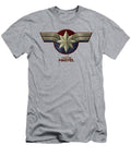 Marvel Captain Marvel Movie Chestymbol Islais Lujain T-Shirt