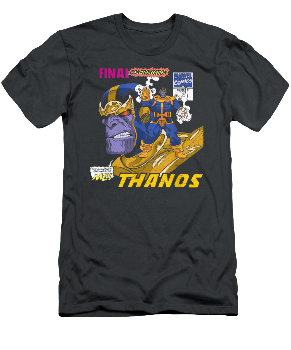 Marvel Comics Thanos Final Confrontation Retro1 Ruvarx Tommy T-Shirt