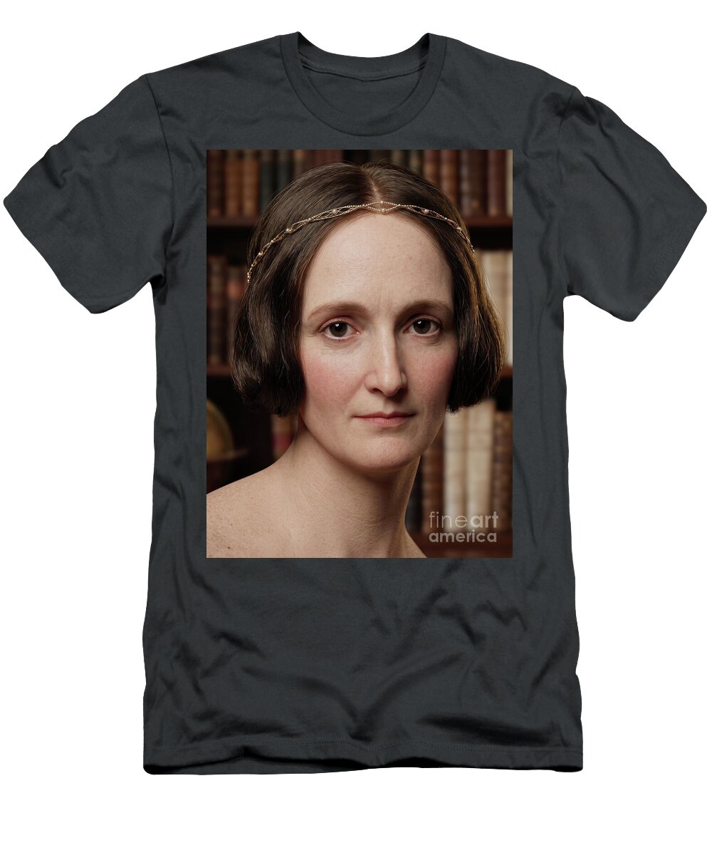 Mary Shelley British Writer Author of Frankenstein Gianpiero Lauretta T-Shirt