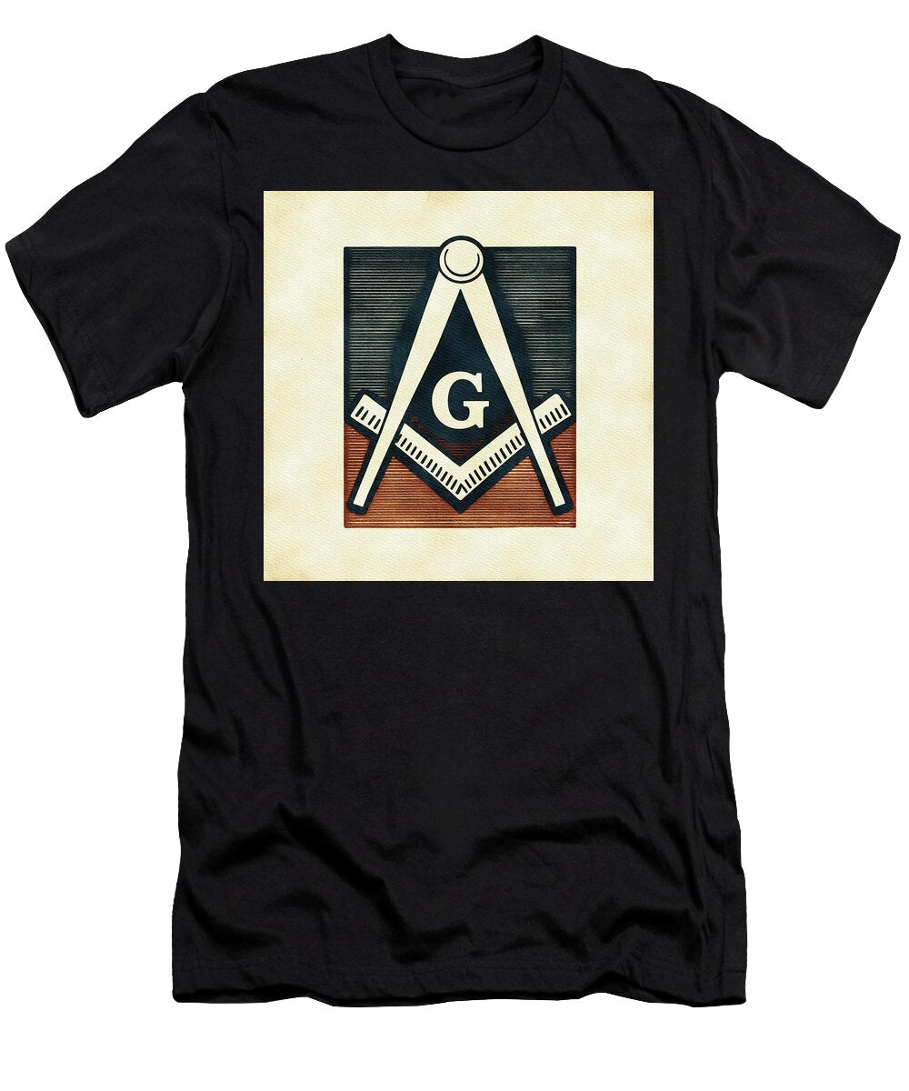 Masonic Symbolic Emblem Pierre Blanchard T-Shirt
