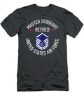 Master Sergeant Retired Air Force Military Retirement S Zyanr Zilan T-Shirt