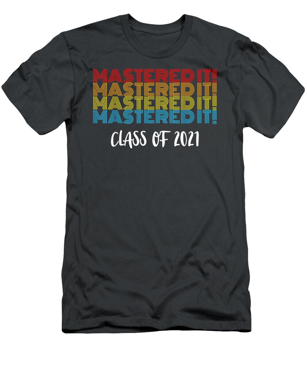 Mastered It 2021 Masters Degree Graduation for Him Her Albi Aaryanna T-Shirt