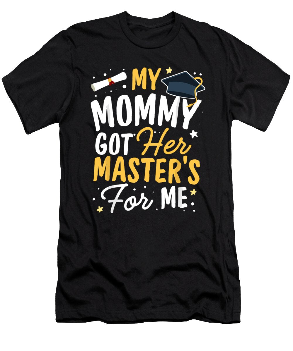 Mastered It Class of 2021 Mom Masters Mommy Graduation 1 T-Shirt