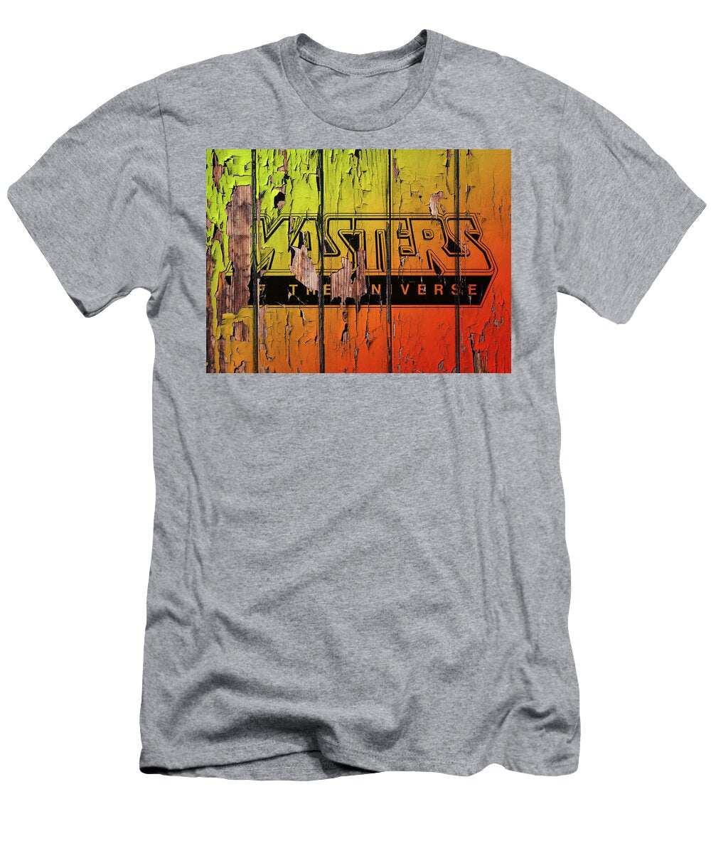 Masters of the Universe Vintage Logo Peeling Paint on Old Wall Design Turnpike T-Shirt