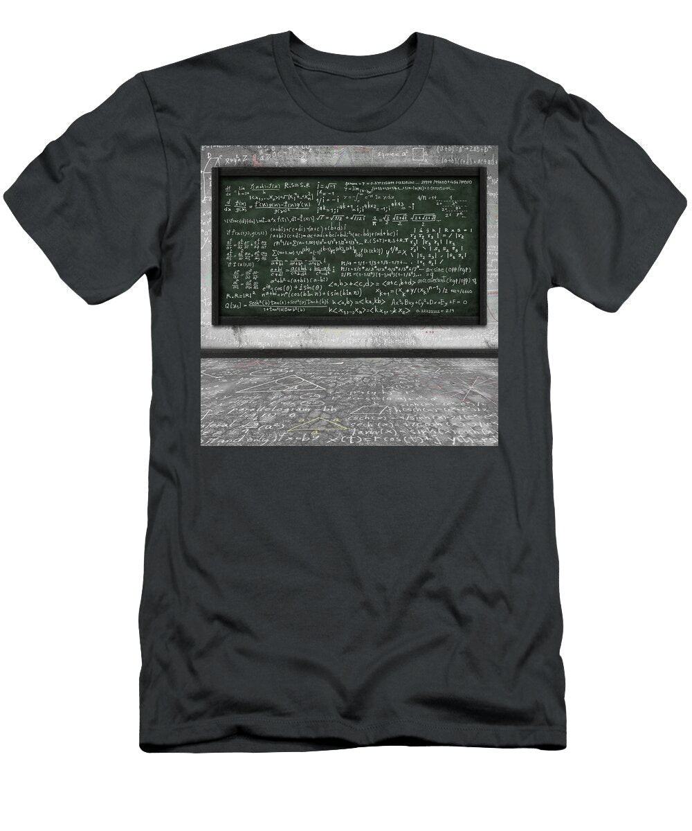 Maths Formula on Chalkboard Seisiri Silapasuwanchai T-Shirt