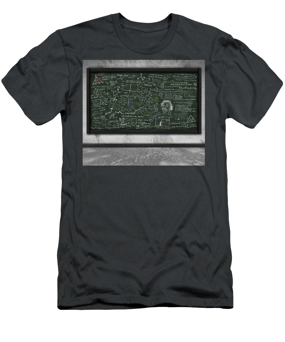 Maths Formula on Chalkboard Setsiri Silapasuwanchai T-Shirt
