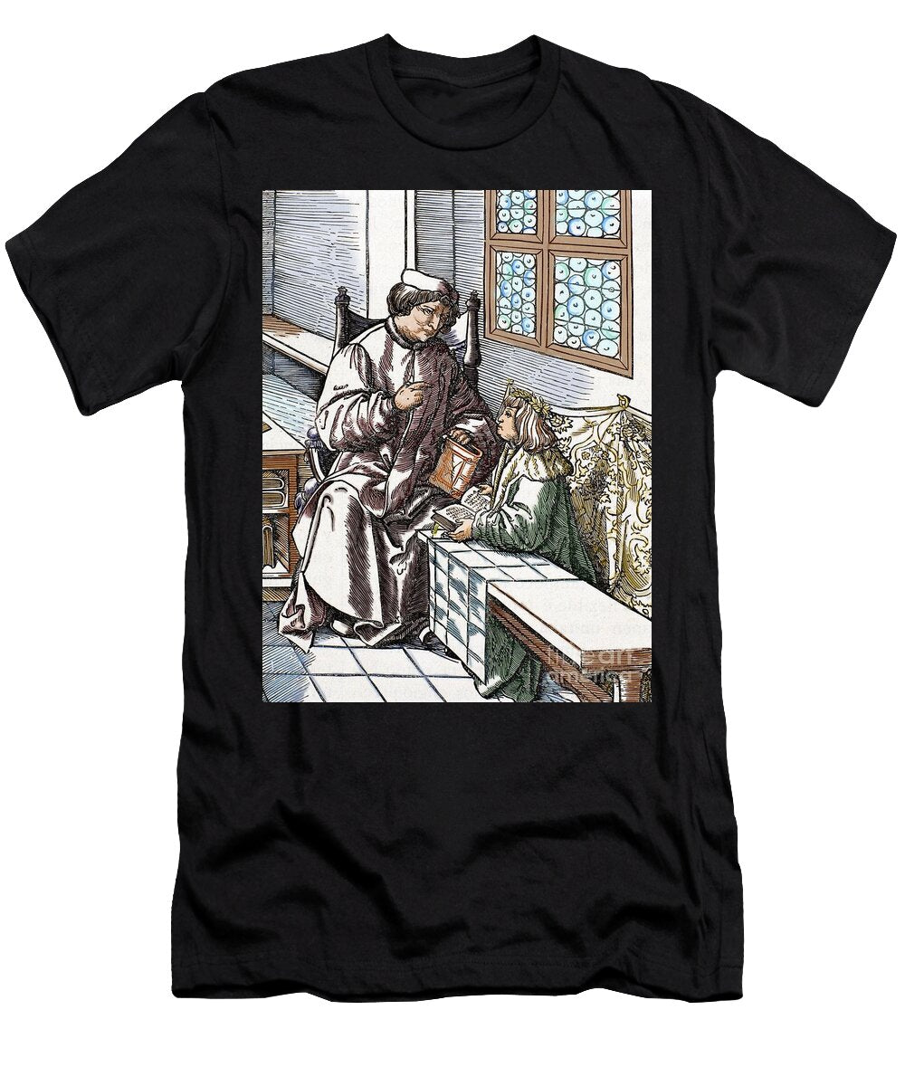 Maximilian I As a Child Copy of an Illustration From the White King By Marx Teritzsaurwein Hans Burgkmair T-Shirt