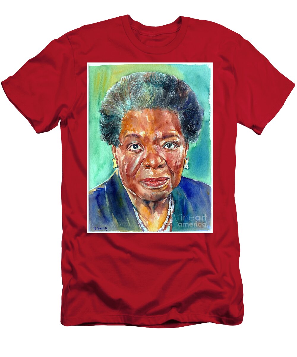 Maya Angelou Lee Sinesby T-Shirt