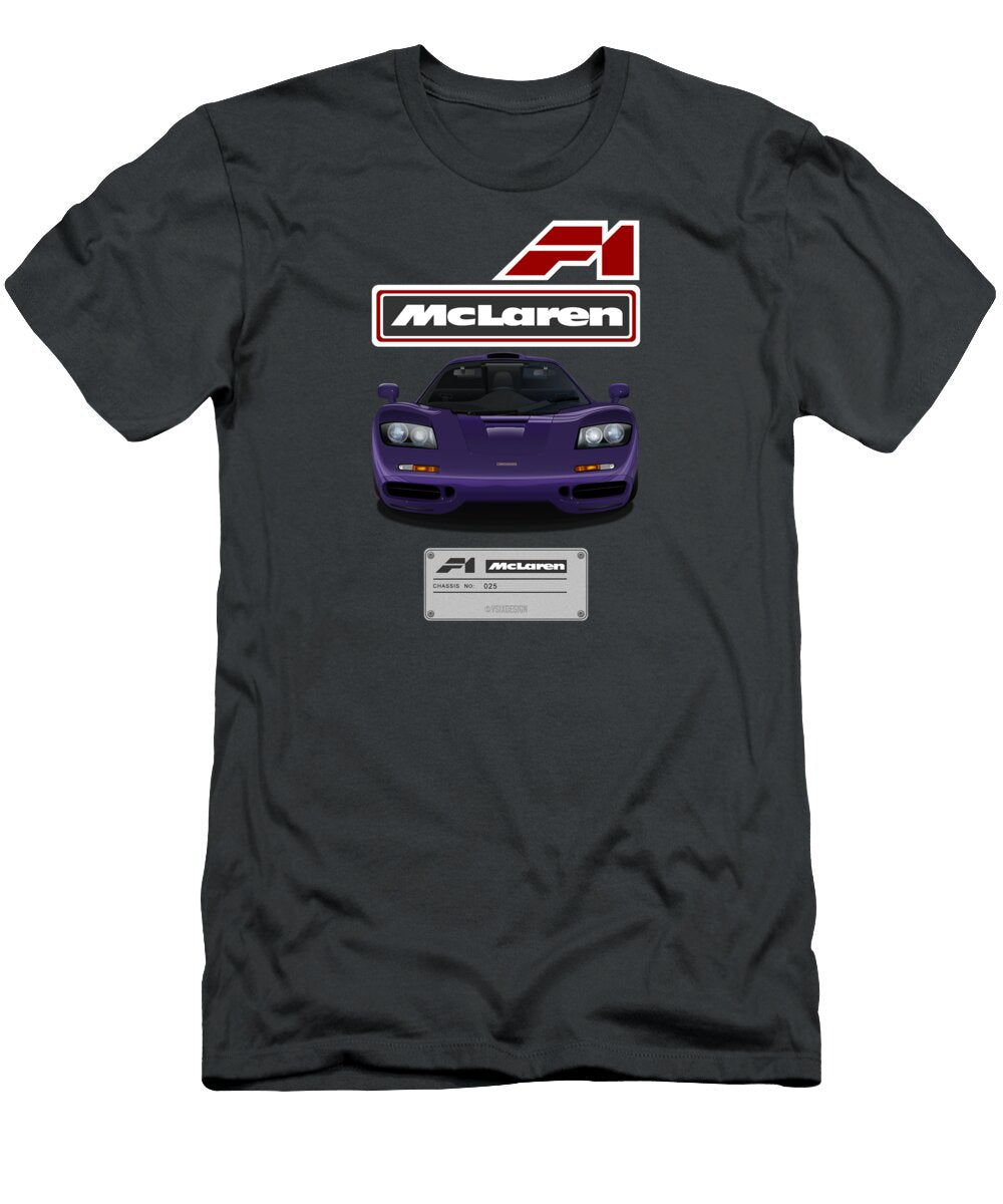 Mclaren F1 025 Dark Purple Pearl George Harrison Michael Mccord T-Shirt