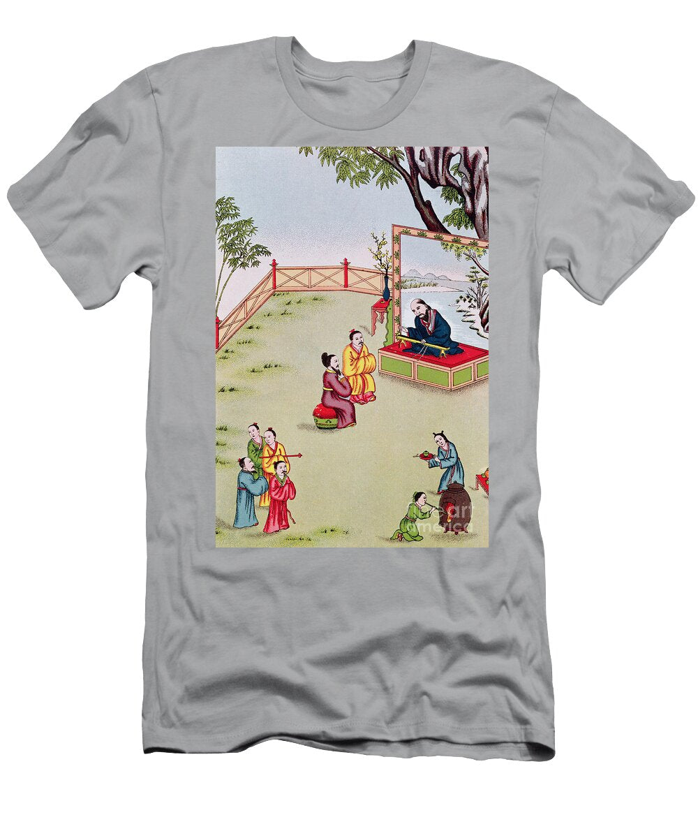 Meeting Between Confucius and Lao Tzu Chinese School T-Shirt
