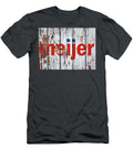 Meijer Vintage Logo on Peeling Paint Wall Design Turnpike T-Shirt