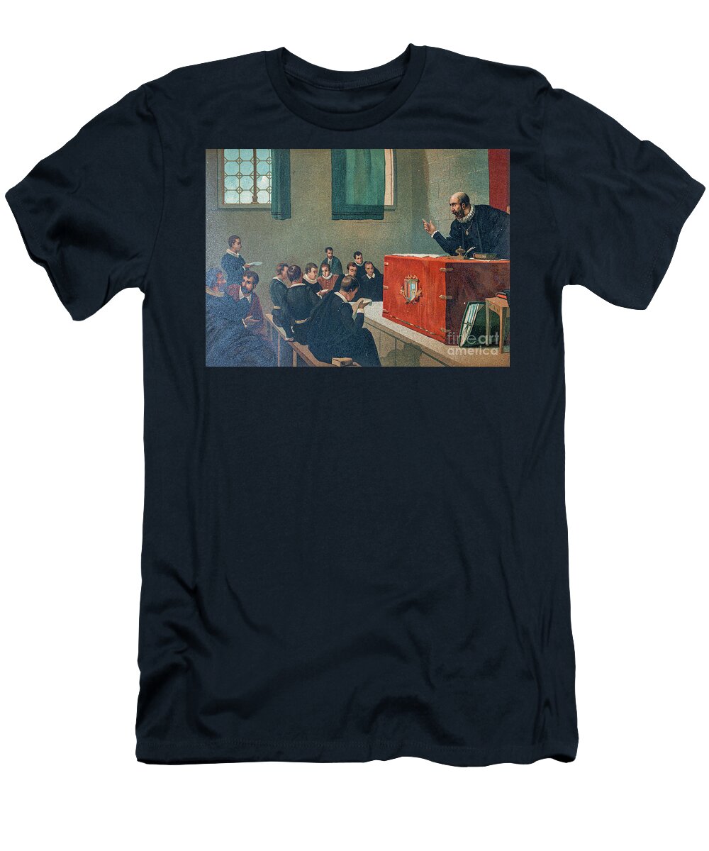 Melchor Cano Teaching At a University Historic Illustrations X1 T-Shirt