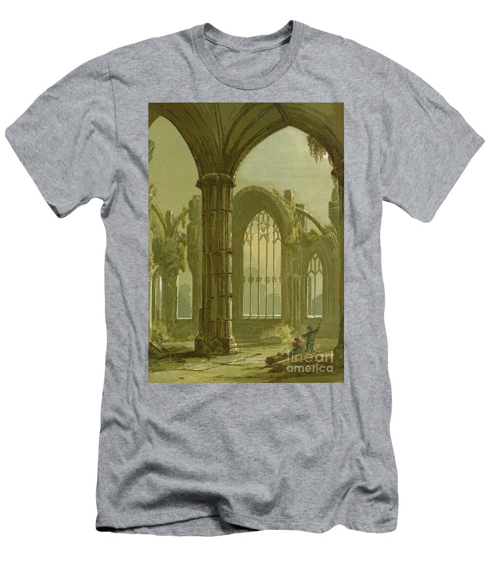 Melrose with Moonlight I1 Historic Illustrations T-Shirt