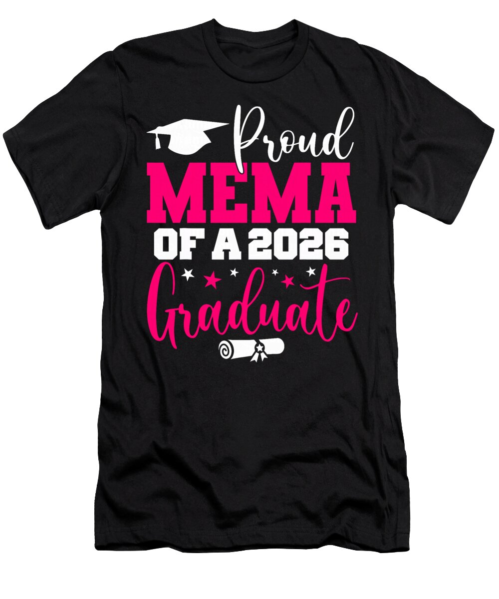 Mema Senior 2026 Proud Mema of a Class of 2026 Coami Tacti T-Shirt