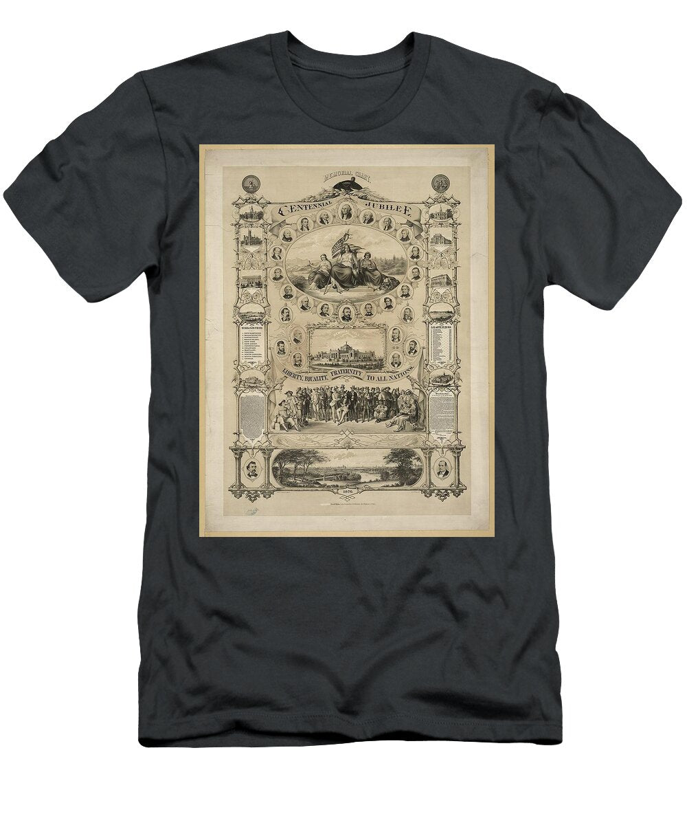 Memorial Chart Centennial Popular Art T-Shirt