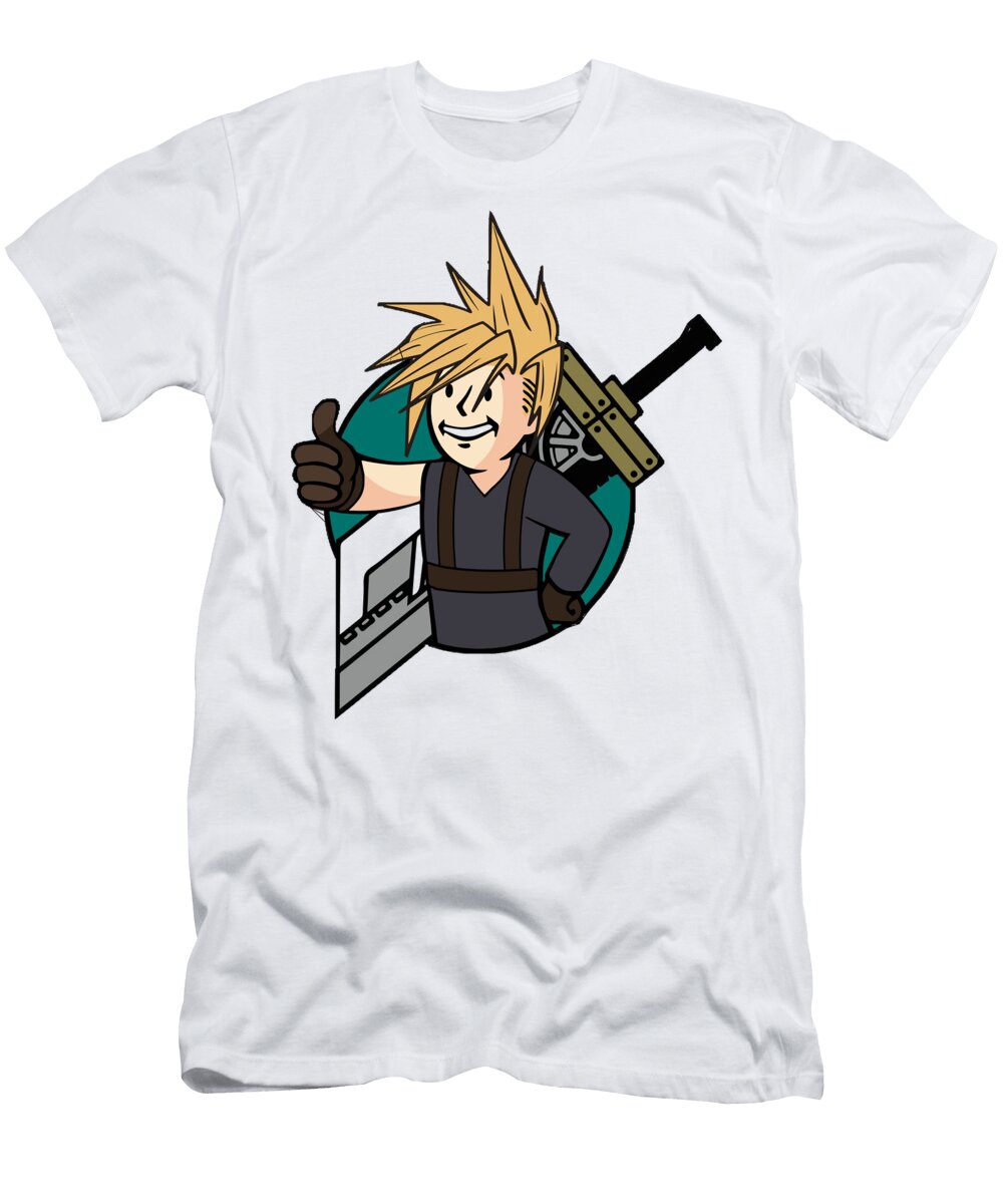 Mens My Favorite Final Video Fantasy Games Gifts Music Fans Anime Chipi T-Shirt