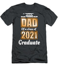 Mens Proud Dad of a Class 2021 Graduate School Graduation Degree Lillig Yedhe T-Shirt