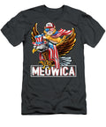 Meowica Cat Bald Eagle 4th of July Patriotic Quang Vu T-Shirt