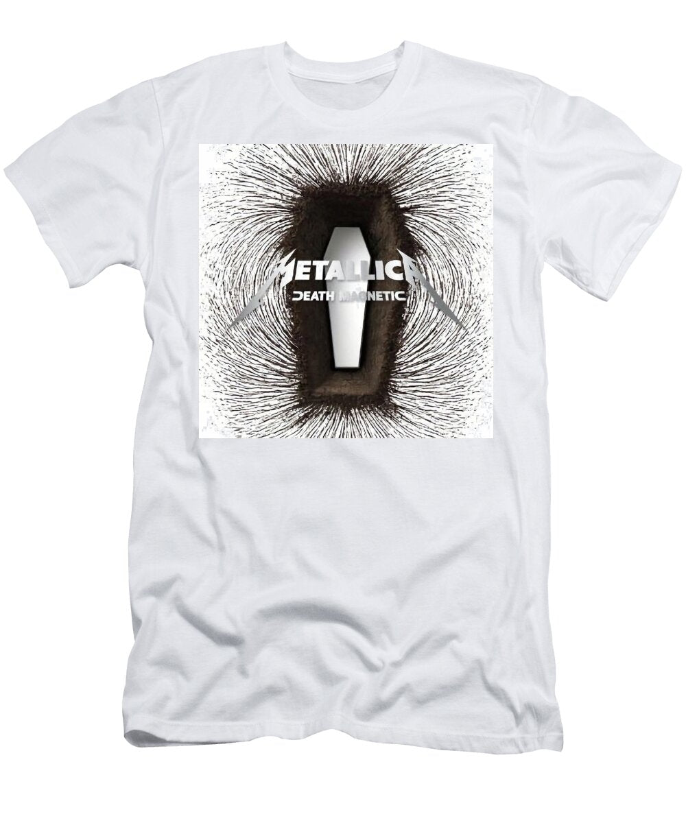 Metallica Death Magnetic Album Cover 2008 Robert Banach T-Shirt
