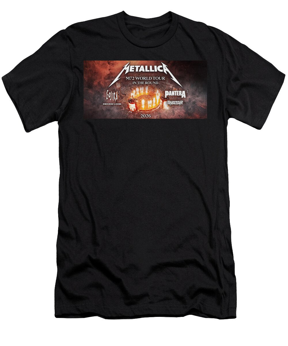 Metallica M72 World Tour Announcement Martin Musselman T-Shirt