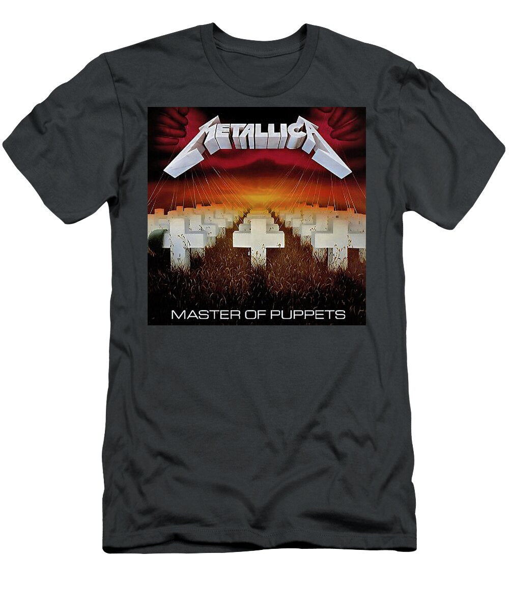 Metallica Master of Puppets Album Cover 1986 Robert Banach T-Shirt