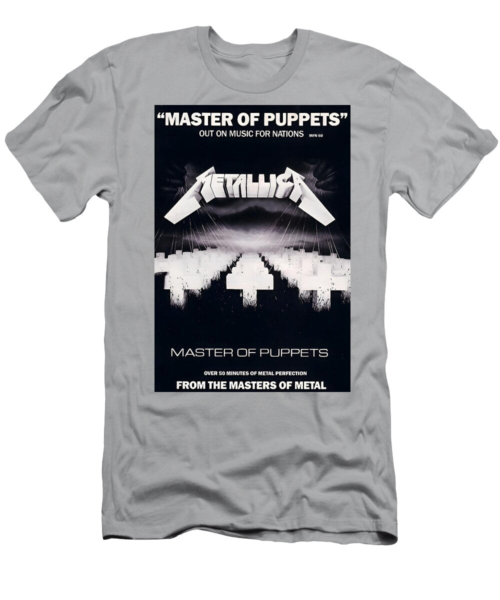 Metallica Master of Puppets Album Cover World Art Collective T-Shirt