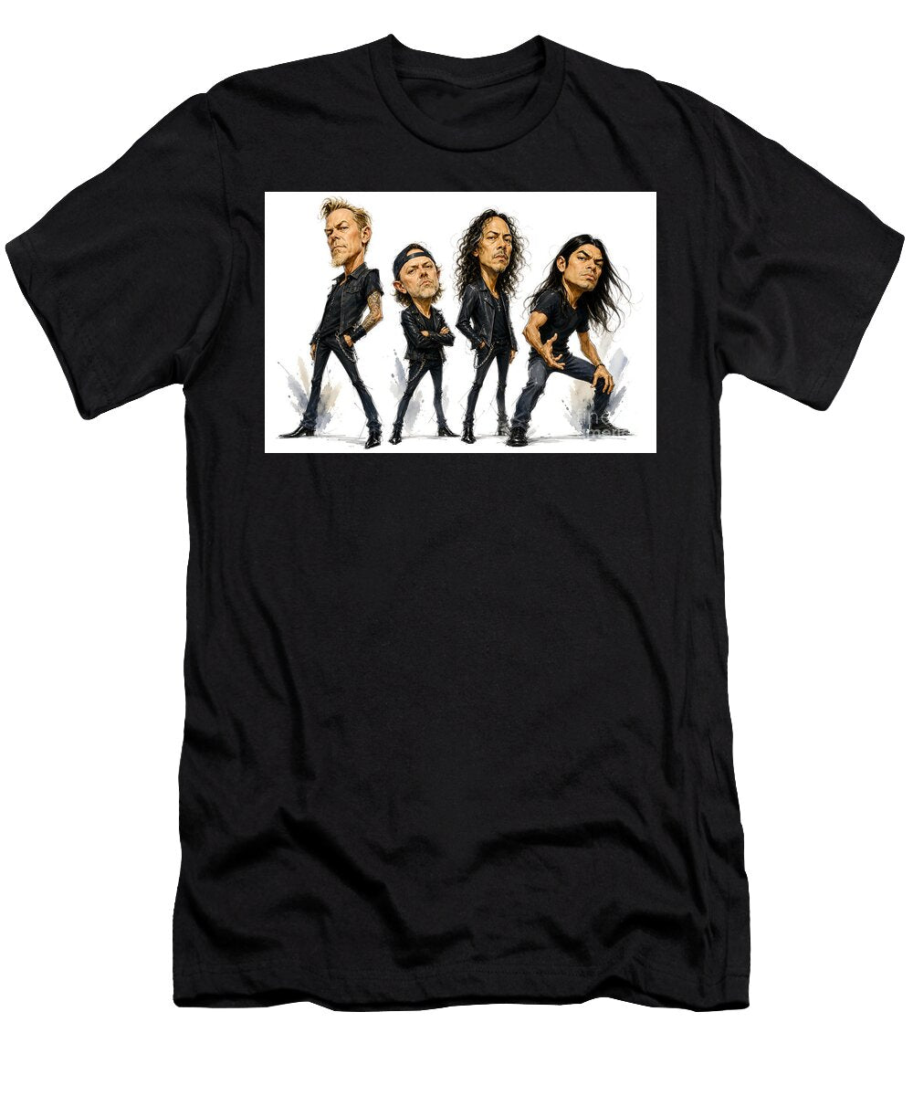 Metallica Thrash Metal Titans Stephen Younts T-Shirt