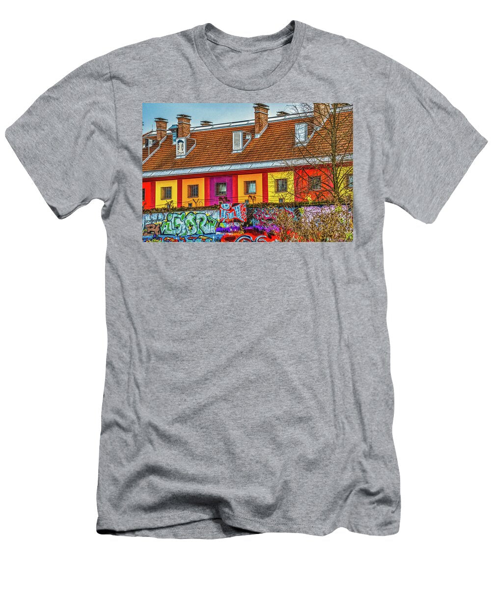 Metelkova Mesto Street Art Alternative Culture Colorful Ljubljan Vivida Photo T-Shirt