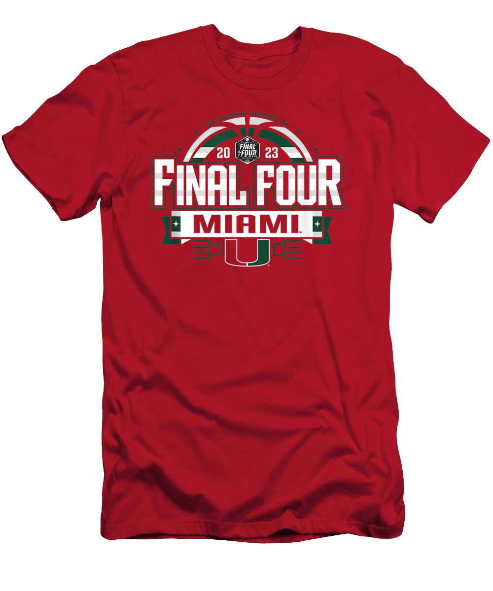 Miami Hurricanes Final Four 2023 Basketball Basketball Fans T-Shirt