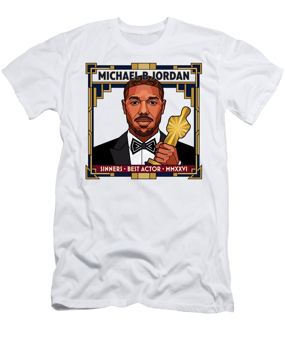 Michael B Jordan Best Actor for Sinners Viral Guy T-Shirt
