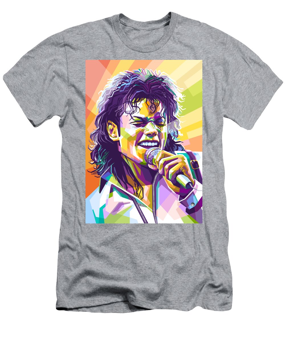 Michael Jackson Pop Art Zq Artwork T-Shirt