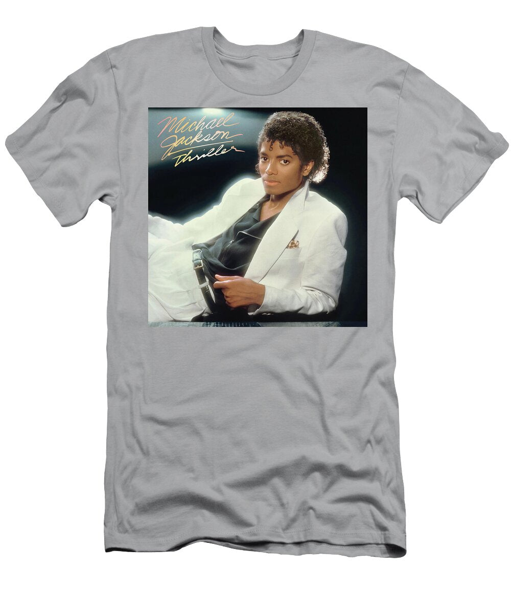 Michael Jacksons Thriller Album Cover Vintage Art Retro Poster Treasure Best Quality Sampadart Gallery T-Shirt