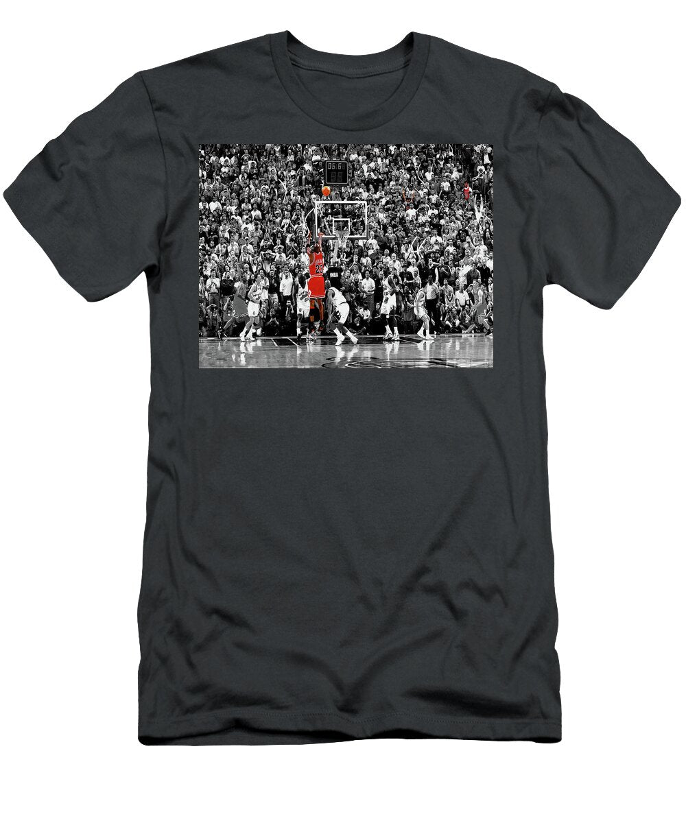 Michael Jordan the Last Shot 1a Brian Reaves T-Shirt